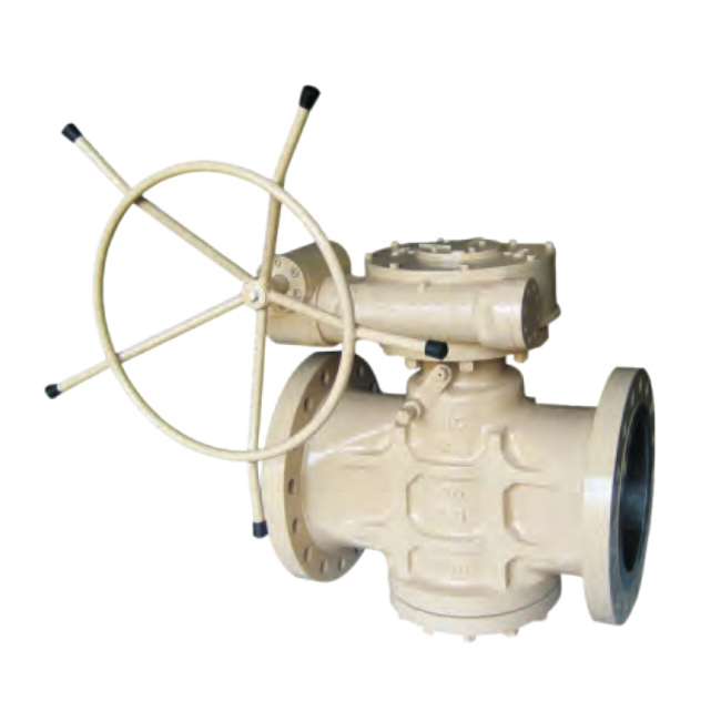 INVERTED PRESSURE BALANCE LUBRICATED PLUG VALVE